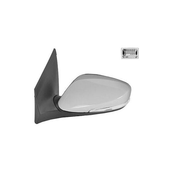 Van Wezel 8244815 Specchietto Retrovisore Esterno Sinistro Per Hyundai I30 (Gd) Convesso Riscaldato-image