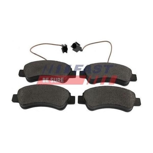 Set Di Pastiglie Freno Posteriori Fast Per Fiat Ducato Furgone (250, 290) FT29098HD-image