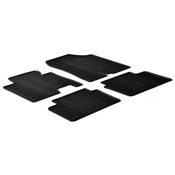 Tappetini In Gomma Per Auto Gledring Kia Ceed 2012-2015-image