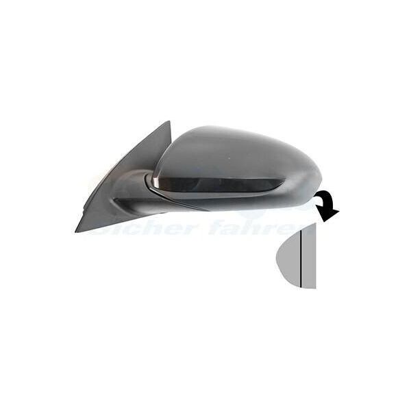 Van Wezel 8254807 Specchietto Esterno Specchietto Laterale Sinistro Per Hyundai I30 Hatchback (Pde, Pd, Pden) Asferico Riscaldato Primerizzato-image