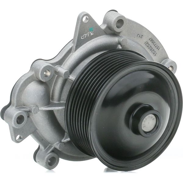 Ridex 1260W0384 - Pompa Acqua Oe 6422001001 Per Classe C (W203), Classe C (W204), Classe C (S203), Classe C (S204), Clk (C209), Clk (A209), Cls (C219), Classe E (W211), Classe E (S211), Classe G (W461), Classe G (W463), Classe Gl (X164), Classe M (W164), Classe R (W251), Classe S (W221), Sprinter (W906), Viano (W639), Vito (W639)-image