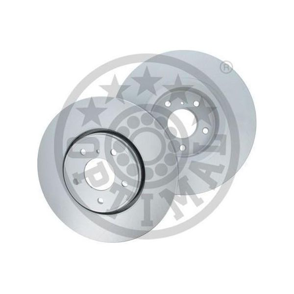 2X Disco Freno Optimal BS-9497HC Anteriore Per Infiniti QX70 Suv Q70 (Y51) M (Y51)-image