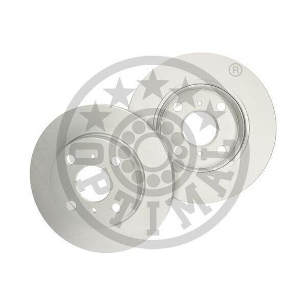2X Disco Freno Optimal BS-9442C Anteriore Per Toyota Yaris Hatchback (_P1_) 43 3Mm-image