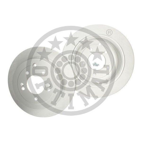 2X Disco Freno Optimal BS-9456C Posteriore Per Chevrolet Epica (KL1_) 58Mm 4 7Kg-image