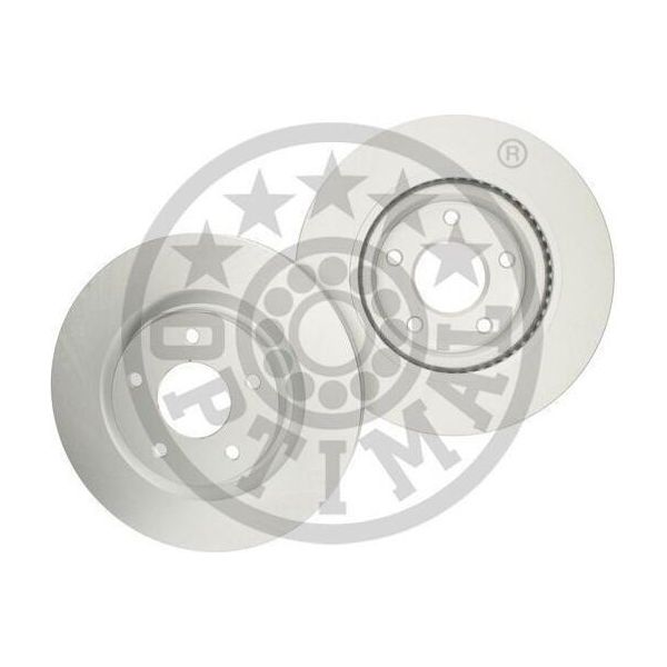 2X Disco Freno Optimal BS-9489HC Anteriore Per Nissan Juke (F15) 44Mm 7 6Kg 144 7Mm-image