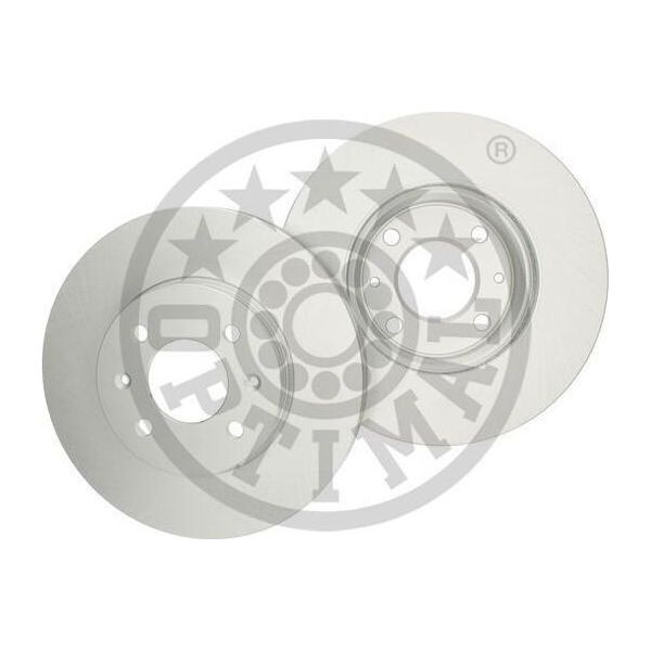 2X Disco Freno Optimal BS-9487C Anteriore Per Hyundai I20 Hatchback (Gb Ib) 256Mm-image
