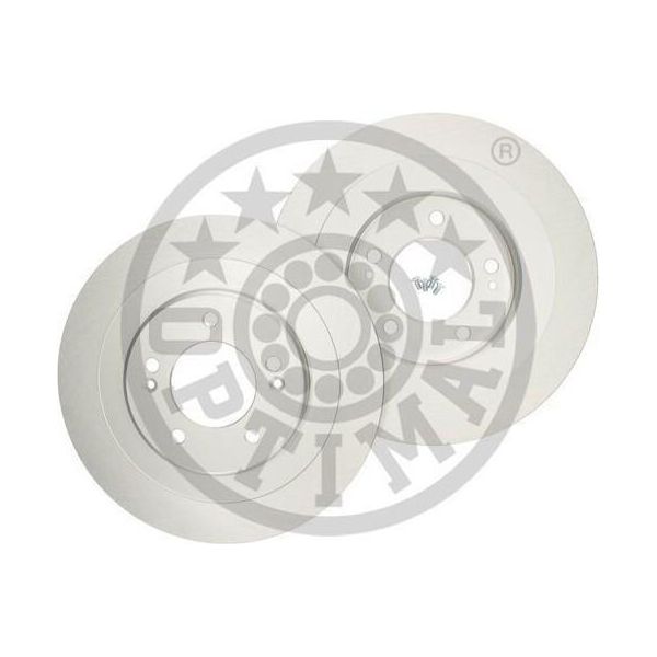 2X Disco Freno Optimal BS-9447C Posteriore Per Hyundai I40 Cw (Vf) I40 (Vf) 24 7Mm-image