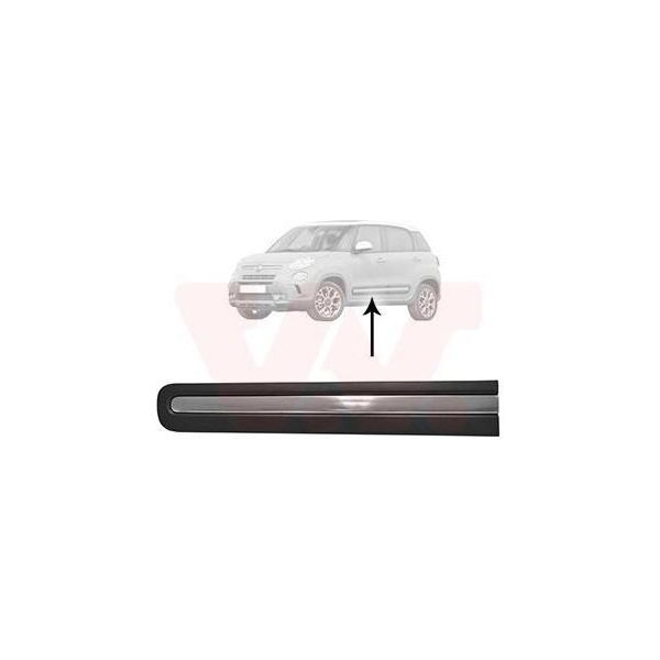 Van Wezel Modanatura Per Porta Anteriore Sinistra Per Fiat 500L (351, 352) 1609403-image