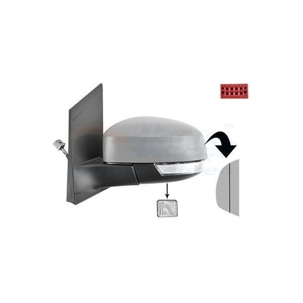 Van Wezel 1866827 - Oe 1728288 Specchio Esterno, Sinistro Per Focus Ii-image