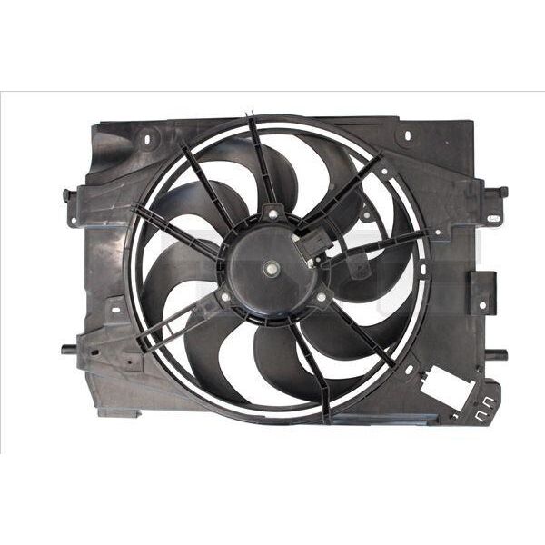 Tyc 828-0017 - Ventola Radiatore Oe 214753416R Per Dokker, Duster, Lodgy, Sandero, Captur I (H5, J5), Clio Iv-image