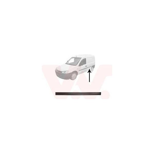 Van Wezel Modanatura Per Porta Posteriore Sinistra Per Opel Combo Furgone/Station Wagon 3789425-image