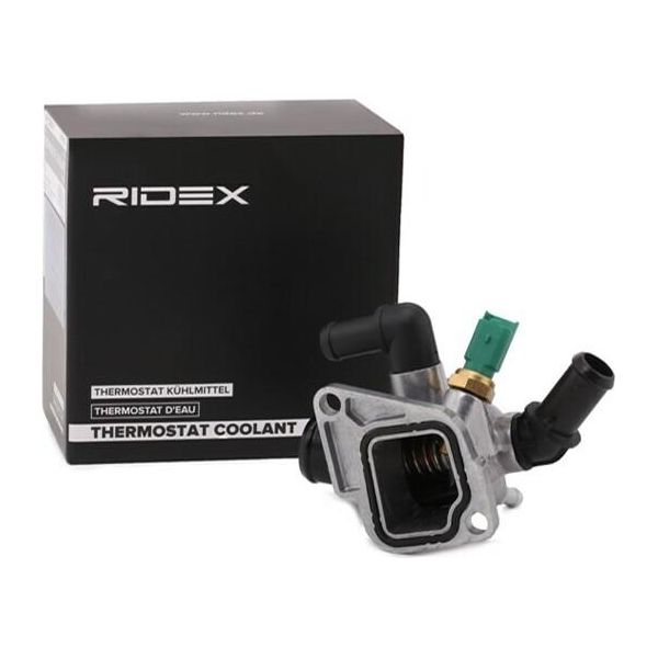 Ridex 316T0133 - Termostato Acqua Di Raffreddamento Oe 55194271 Per Mito (955), Doblo, Fiorino, Punto, Idea, Linea, Qubo, Strada, Astra H, Astra (A04), Corsa D (S07)-image