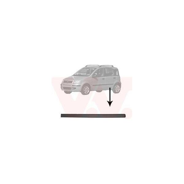Van Wezel Modanatura Per Porta Posteriore Sinistra Modanatura Per Fiat Panda (169) 1709425-image