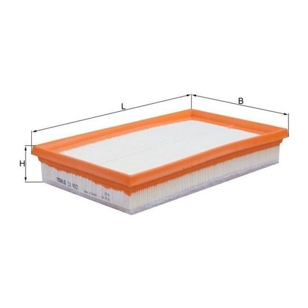 Mahle Lx 4921 - Filtro Aria Oe 52079874 Per 500X (334), Tipo, Renegade-image