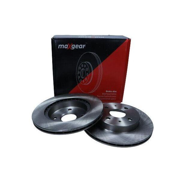 2X Maxgear Disco Freno 19-4717 Anteriore Per Subaru Justy Iv Per Daihatsu Yrv (M2)-image