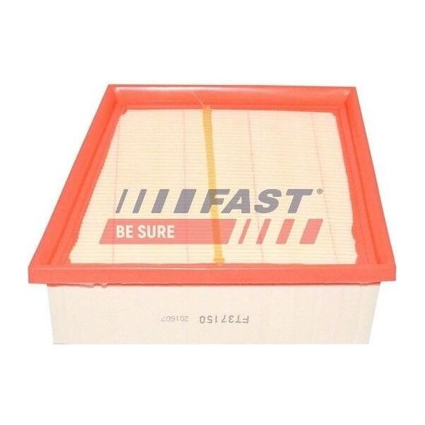 Filtro Aria Fast FT37150 Per Ford Fiesta Mk6 Hatchback (JA8, JR8) Filtro A Ricircolo Rettangolare-image