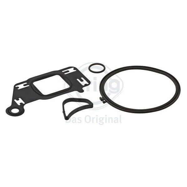 Elring Kit Guarnizioni Sfiato Carter Motore 708.230 Separatore D'olio Adatto Per MERCEDES-BENZ Actros MP4 / MP5 3 Mm Fpm (Gomma Fluorurata) 24,2 Mm 30,2 Mm-image