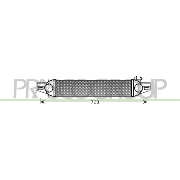 Prasco CI907N001 - Intercooler Oe 0384L7 Per Nemo, Fiorino, Qubo, Bipper (Aa), Bipper Tepee-image
