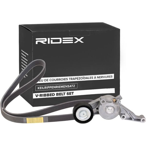 Ridex 542R0724 - Set Di Cinghie Con Nervatura A V Per Caddy Iii (2C, 2K), T5-image
