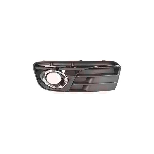 Van Wezel Griglia Di Ventilazione Griglia Paraurti Per Audi Q5 (8RB) Con Fori Per Fendinebbia-image