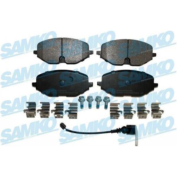 Set Di Pastiglie Freno Samko Per Vw Golf Viii Hatchback (CD1) 5SP2184AK-image
