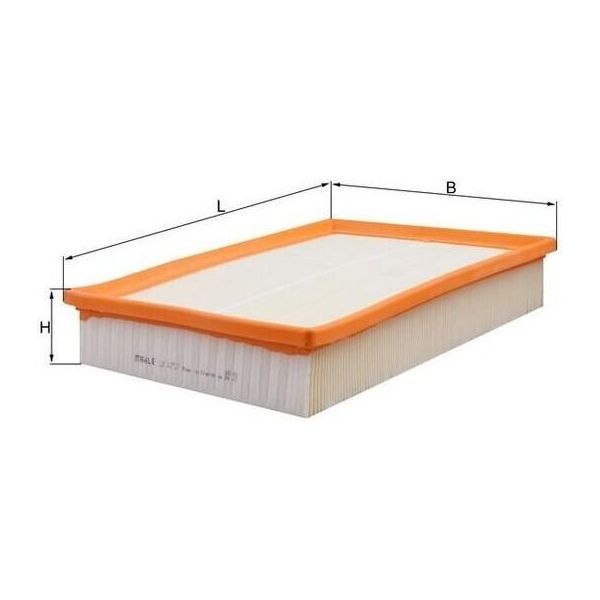 Mahle Lx 4757 - Filtro Aria Oe 178010L040 Per Hilux-image