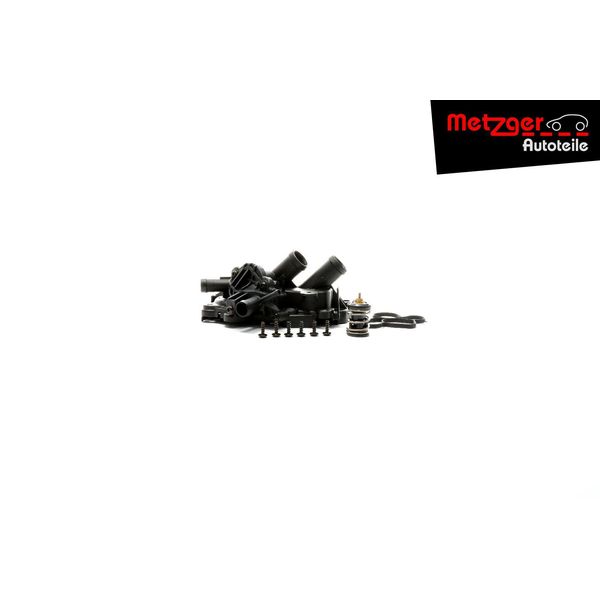 Metzger Termostato Refrigerante Per Vw Golf Vii Hatchback (5G1, BQ1, BE1, BE2) Tiguan (5N) Golf Vii Variant (BA5, BV5) Golf Sportsvan (AM1, AN1) Sharan-image