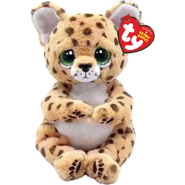 Ty Beanie Babies Bellies Lloyd Leopard 15 Cm-image