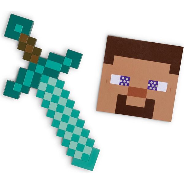 Maska Minecraft Z Akcesorium Miecza Disguise - Oficjalny Produkt Premium-image