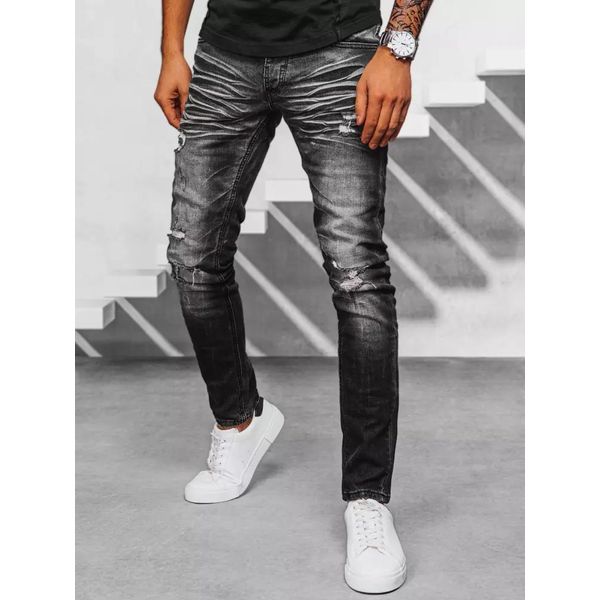 Pantaloni Denim Da Uomo Y9 Nero S30-image