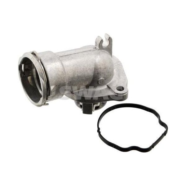Termostato Swag Per Liquido Di Raffreddamento 87 °C Adatto Per MERCEDES-BENZ Classe C Berlina (W204) Classe E Berlina (W211) Classe C Station Wagon (S204) Classe M-image