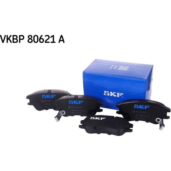 Set Pastiglie Freno Anteriori Skf Per Hyundai Atos (Mx) Vkbp 80621 A-image