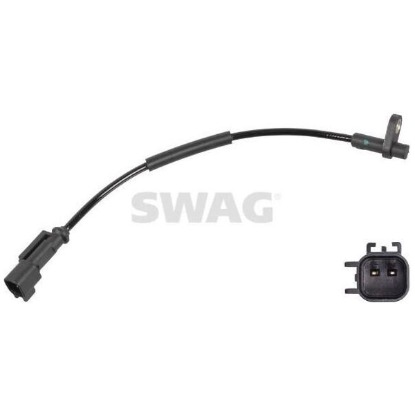 Sensore Abs Swag Velocità Ruota Anteriore Sinistra Anteriore Destra Per Ford Transit Mk7 Furgone (V363, Fcd, Fdd) 33 10 1166-image
