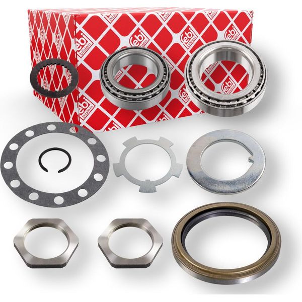 Febi Bilstein Set Cuscinetti Ruota Anteriore Sinistro Anteriore Destro Per Toyota Hilux Vi Pick-Up (N1) Cuscinetto A Rulli Conici 73 82 Mm 173680-image
