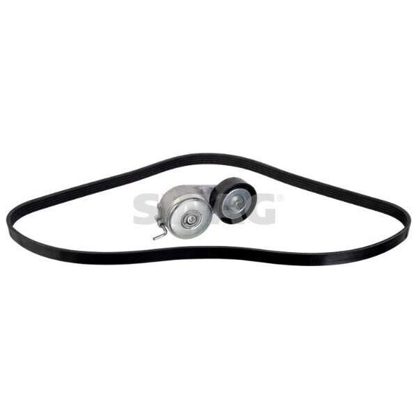 Swag 33 10 4394 Set Di Cinghie Trapezoidali Per Opel Combo Furgone/Station Wagon (X12)-image