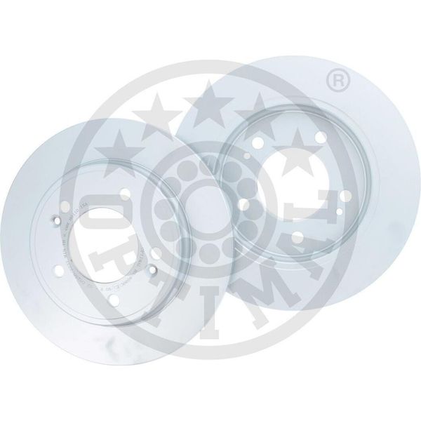 2X Disco Freno Optimal BS-9590C Posteriore Per Hyundai Ioniq (Ae) Per Kia Niro (De)-image