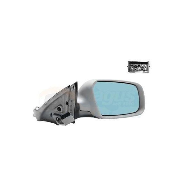 Van Wezel 0331808 Specchietto Esterno Specchietto Laterale Destro Per Audi A3 Hatchback (8L1) Convesso Riscaldato Primerizzato-image