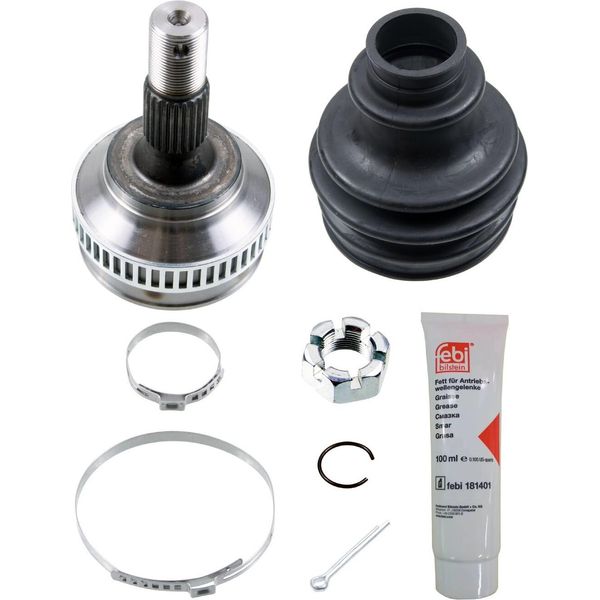 Febi Bilstein Kit Giunti Albero Di Trasmissione Lato Ruota Anteriore Sinistra Anteriore Destra Adatto Per Peugeot Partner Tepee 181710-image