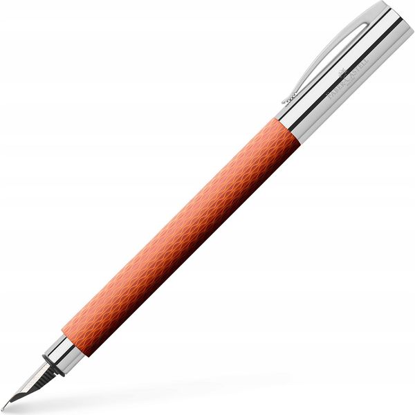 FABER-CASTELL 147760 FABER-CASTELL Ambition Opart PatronenfüLler Autumn Leaves M (Mittel)-image