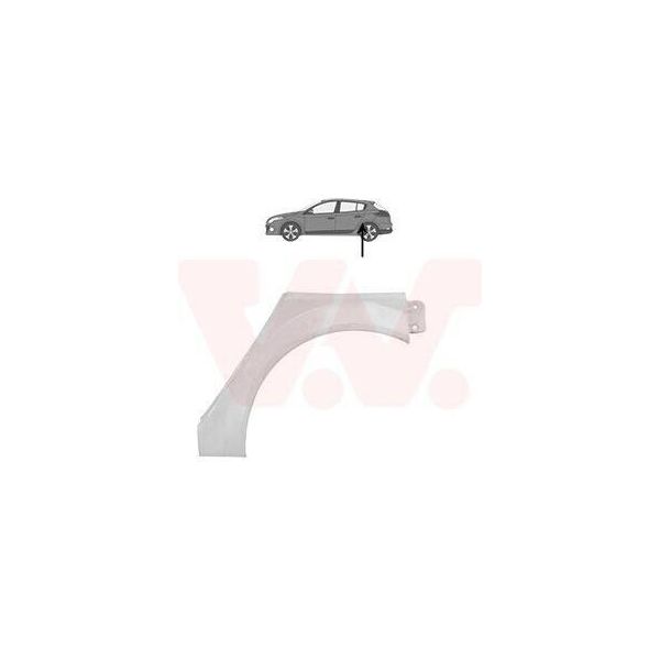 Van Wezel Lamiera Di Riparazione Per Parete Laterale Per Renault Megane Ii (BM0/1, CM0/1) Megane Ii Berlina (LM0/1) Megane Ii Furgone / Hatchback (KM0/2)-image