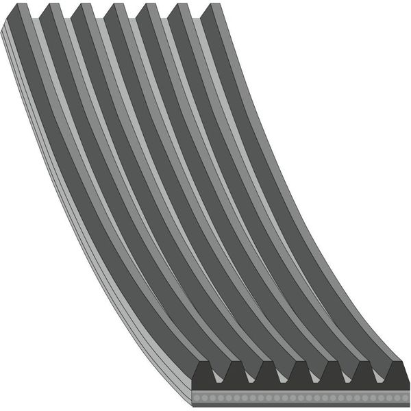 Cinghia Trapezoidale Dentata Febi Bilstein 1051 Mm Per Renault Captur (J5, H5) 179332-image