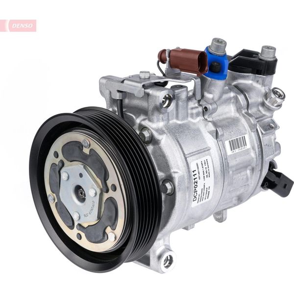 Denso DCP02111 - Compressore Aria Condizionata Oe 8W0816803L Per A4 (8W), A5 (F5)-image