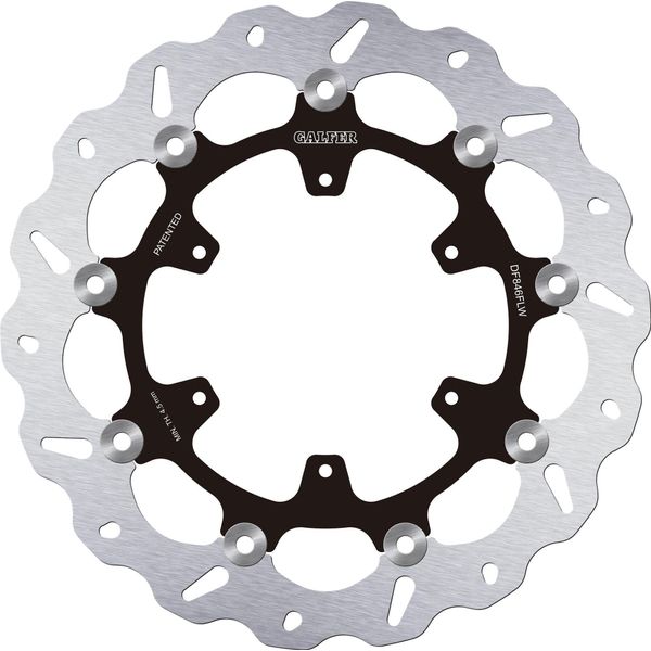 Disco Freno Galfer DF846FLW Wave® Flottante Anteriore 320X4,5Mm Per Husqvarna Svartpilen Vitpilen, Ktm Supermoto R Smc Abs 690 / 701 Ccm Anno 2007 - 2023-image