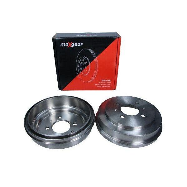 2X Maxgear Tamburo Freno 19-2237 Posteriore Per Mitsubishi Carisma (Da_) 4Kg-image