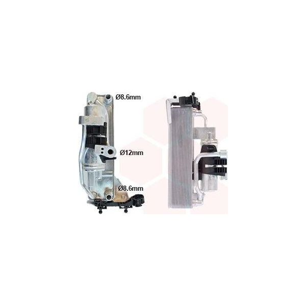 Van Wezel 06015705 - Oe 64509338330 Condensatore Aria Condizionata Con Essiccatore Per Serie 4 (F36), Serie 4 (F32, F82), Serie 4 (F33), Serie 3 (F31), Serie 3 (F30), Serie 2 (F22, F87), Serie 2 (F23), Serie 1 (F21), Serie 1 (F20)-image