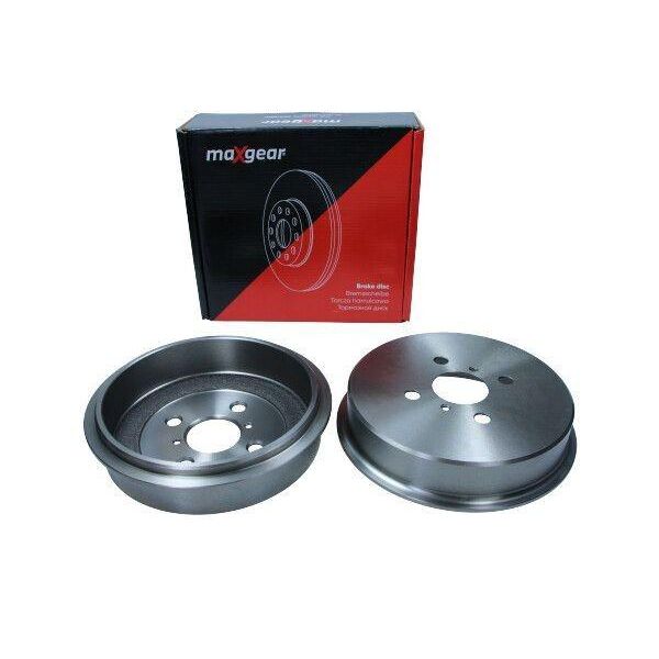 2X Maxgear Tamburo Freno 19-3232 Posteriore Per Toyota Yaris Hatchback (_P9_)-image