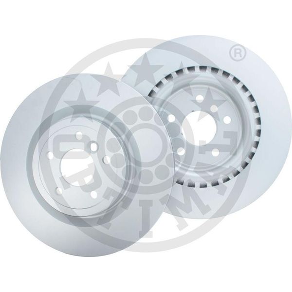 2X Disco Freno Optimal BS-9712C Posteriore Per Jaguar Xe (X760) Xf (X260) 42Mm-image