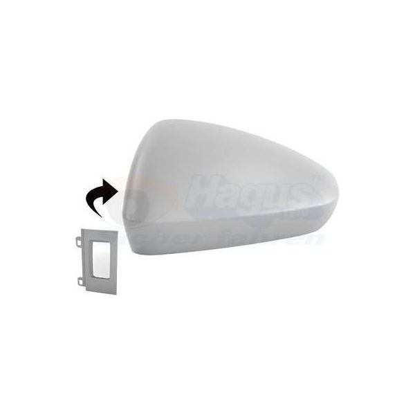 Van Wezel 0367845 Copertura Specchietto Esterno Sinistro Per Audi A3 Sportback (8YA) Copertura Specchietto Con Primer-image