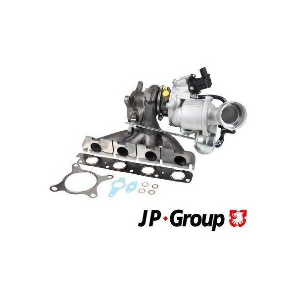Jp Group 1117409200 - Oe 06H145713C Turbolader Per Golf Vi, Tiguan (5N), Passat Cc (357), Maggiolino (5C), Q3 (8U), A3 (8P), Golf V (1K), Eos (1F), Passat (3C), Tt (8J), Octavia Ii (1Z), Cc (358), Passat (365, 362), Scirocco, Leon (1P1), Altea (5P), Sharan (7N), Alhambra (710, 711), Superb Ii (3T), Jetta Iv-image