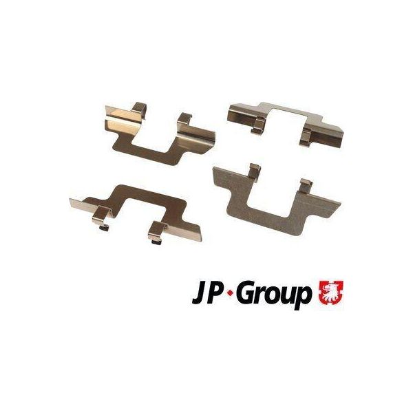 Jp Group 3164003510 Kit Accessori Pastiglie Freno A Disco Anteriore Per CitroËN C3 I Hatchback (Fc, Fn) C2 Hatchback (Jm) C2 Enterprise (Jg)-image